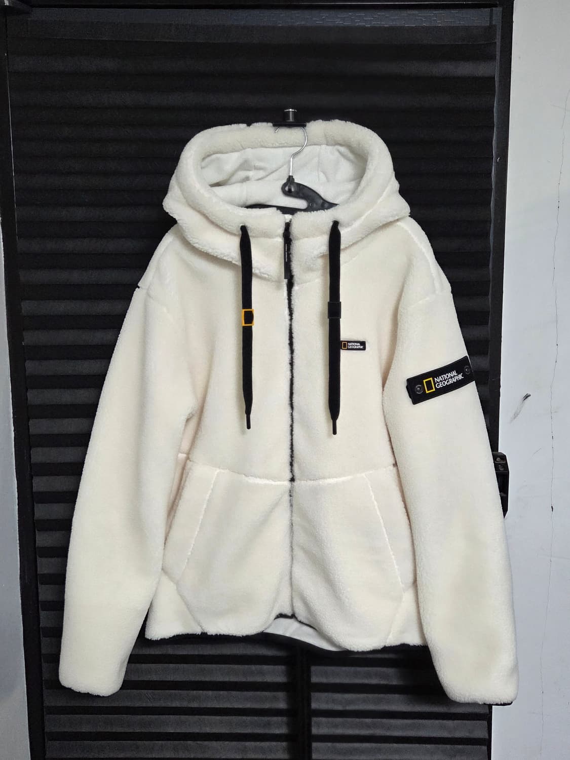 [내셔널지오그래픽] 플리스 후드집업 판매합니다. 상품이미지1