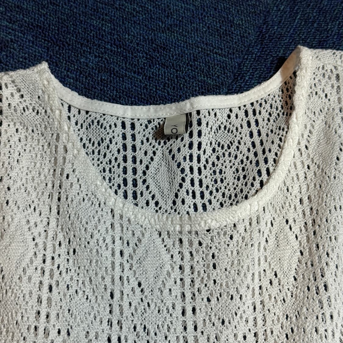 모리걸 옆트임 화이트 원피스 상품이미지4