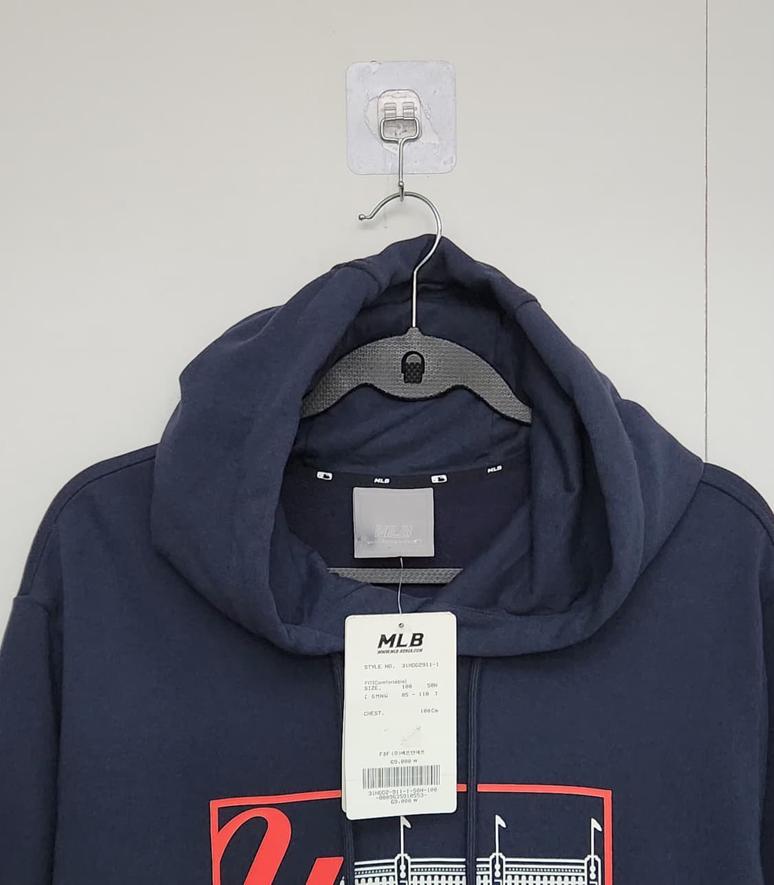 MLB 후드 100. 새상품 상품이미지8