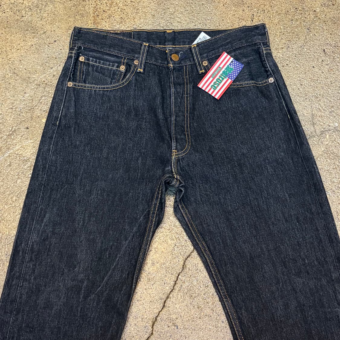 미국 빈티지 리바이스 501xx 블랙진 청바지 상품이미지2