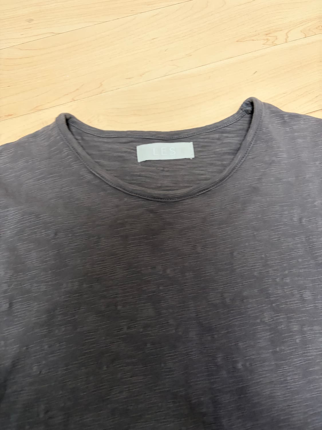 Les Fin-shirt chacoal 2사이즈 상품이미지3