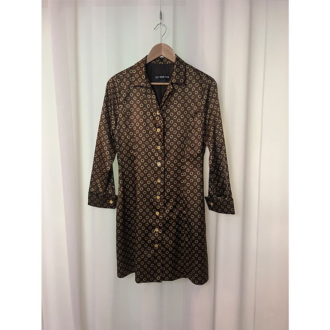 Dot pattern trench coat 상품이미지5