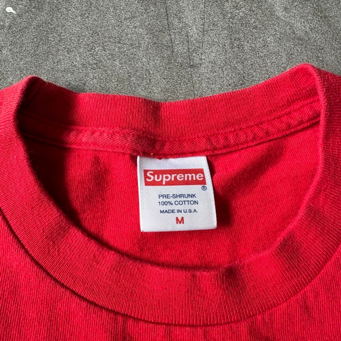 17SS 슈프림 퍽 오프 레드 티셔츠 상품이미지6