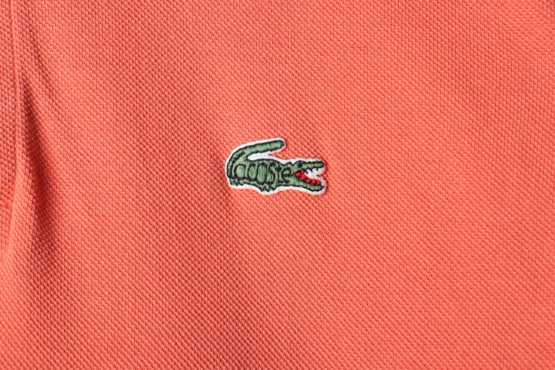 (L-XL) 라코스테 반팔 카라 티셔츠 90S년대 오렌지-H3H33902 상품이미지5