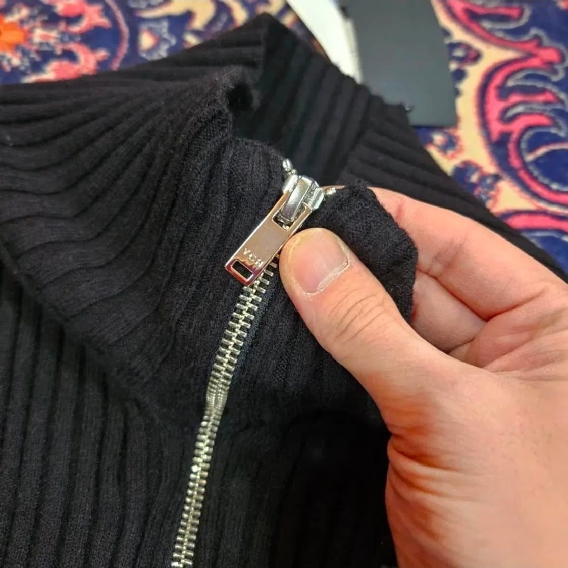 (새상품) 와이씨에이치(YCH) 하이넥 투웨이 디테일 집업  상품이미지8