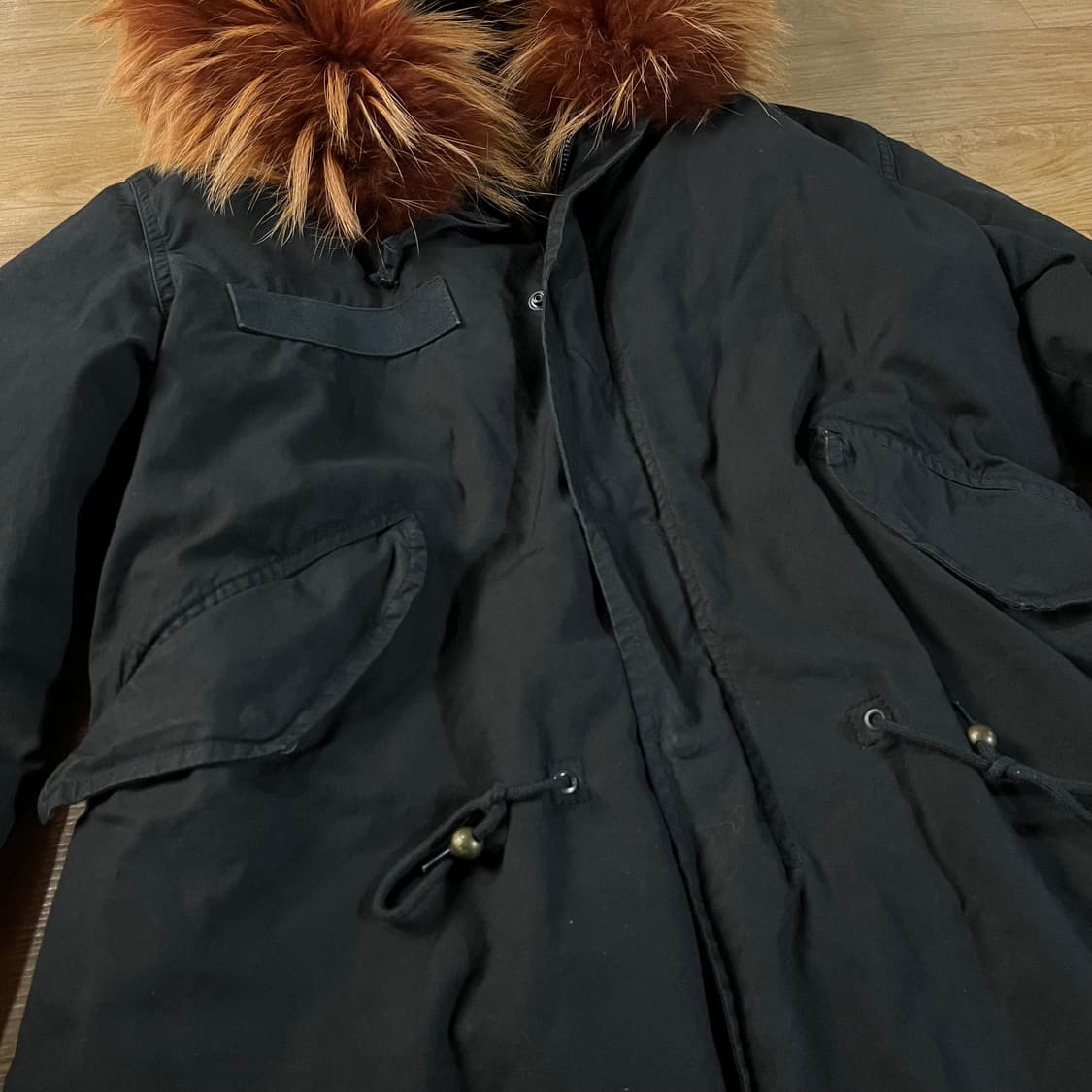 [여66] 미스터앤미세스퍼 라쿤 폭스퍼 야상 상품이미지2