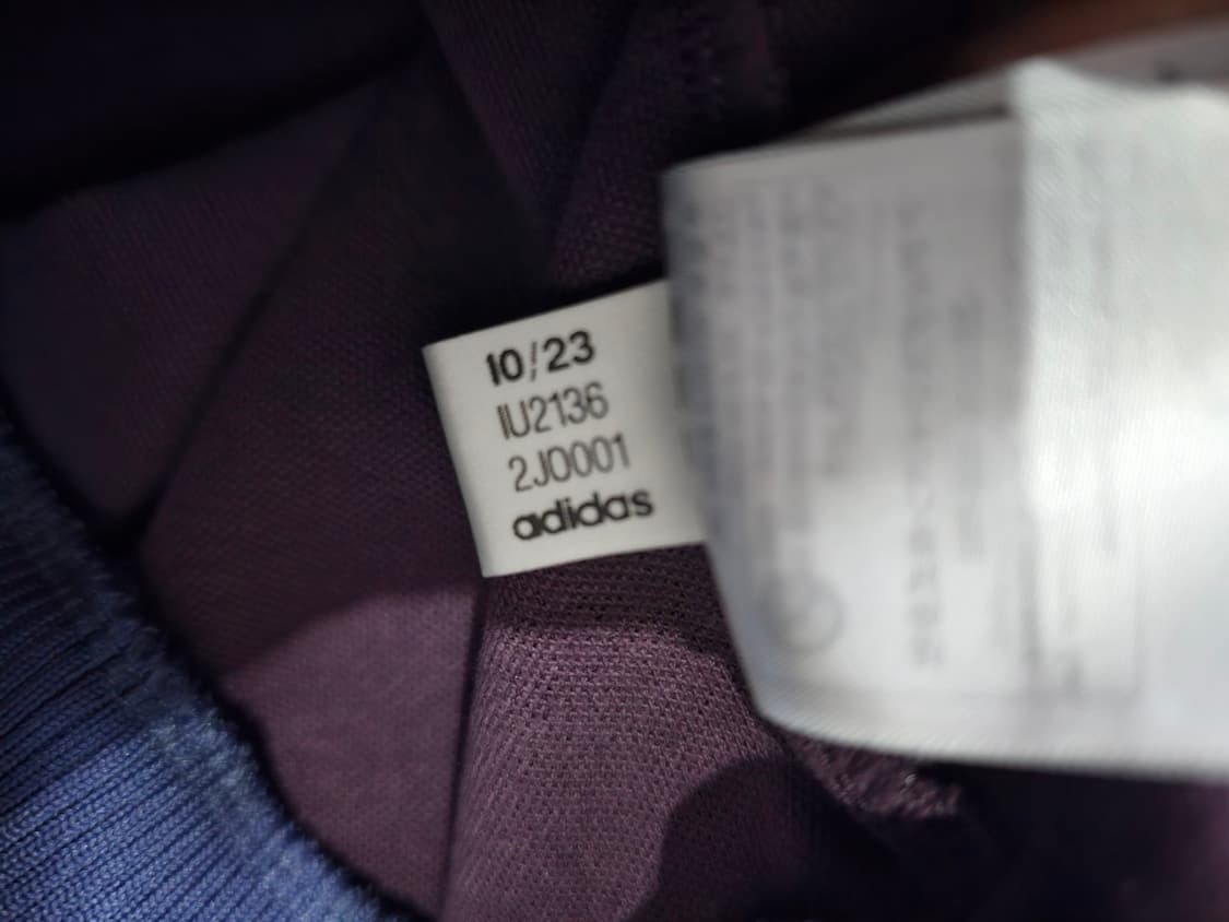 아디다스 스페인 베켄바우어 마룬 트랙탑 저지 져지집업 105~110 상품이미지7