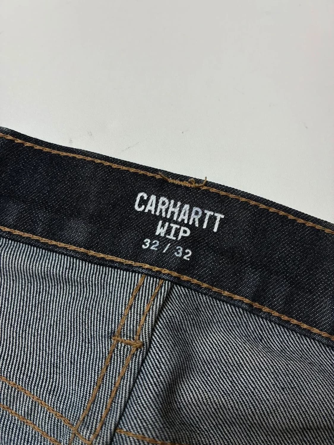 칼하트 다크 딥 블루 데님 팬츠 PN9341 상품이미지7