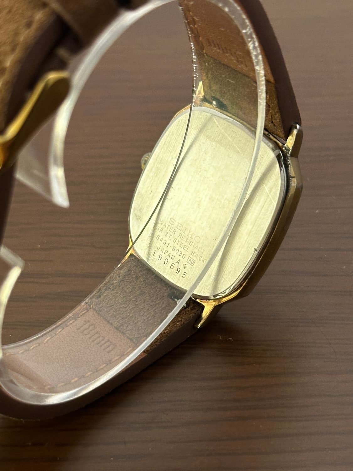 Seiko Vintage 세이코 빈티지 쿠션 케이스 시계 상품이미지7