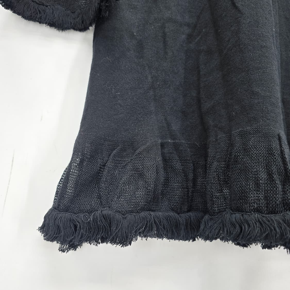 일본빈티지 프릴 니트 튜닉 상품이미지10