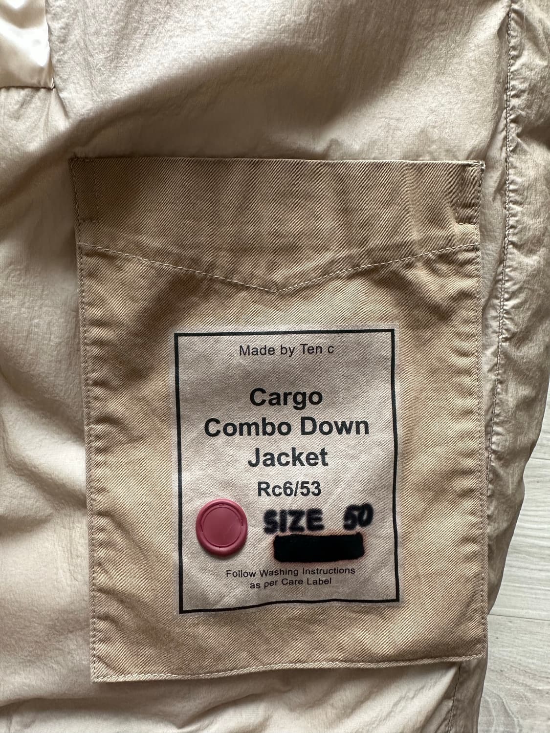 텐씨 카고 콤보 다운 재킷 - 베이지 상품이미지4