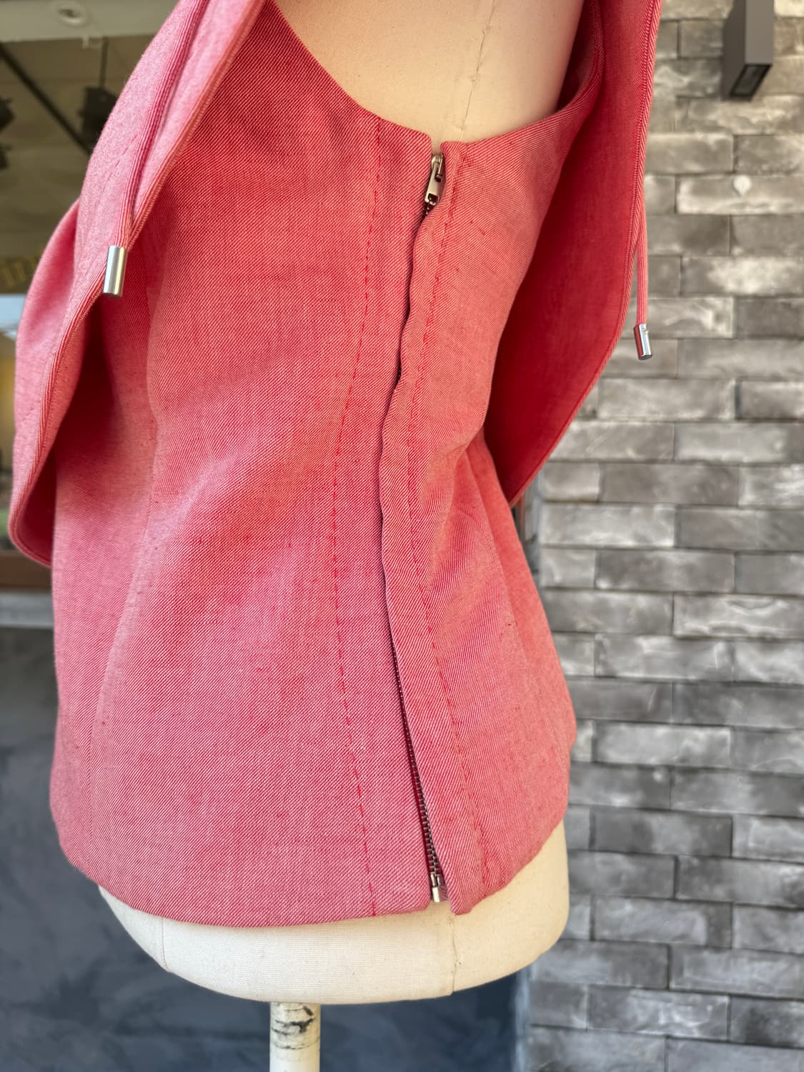 새상품 Carven 핑크 블라우스36(55사이즈) 상품이미지2
