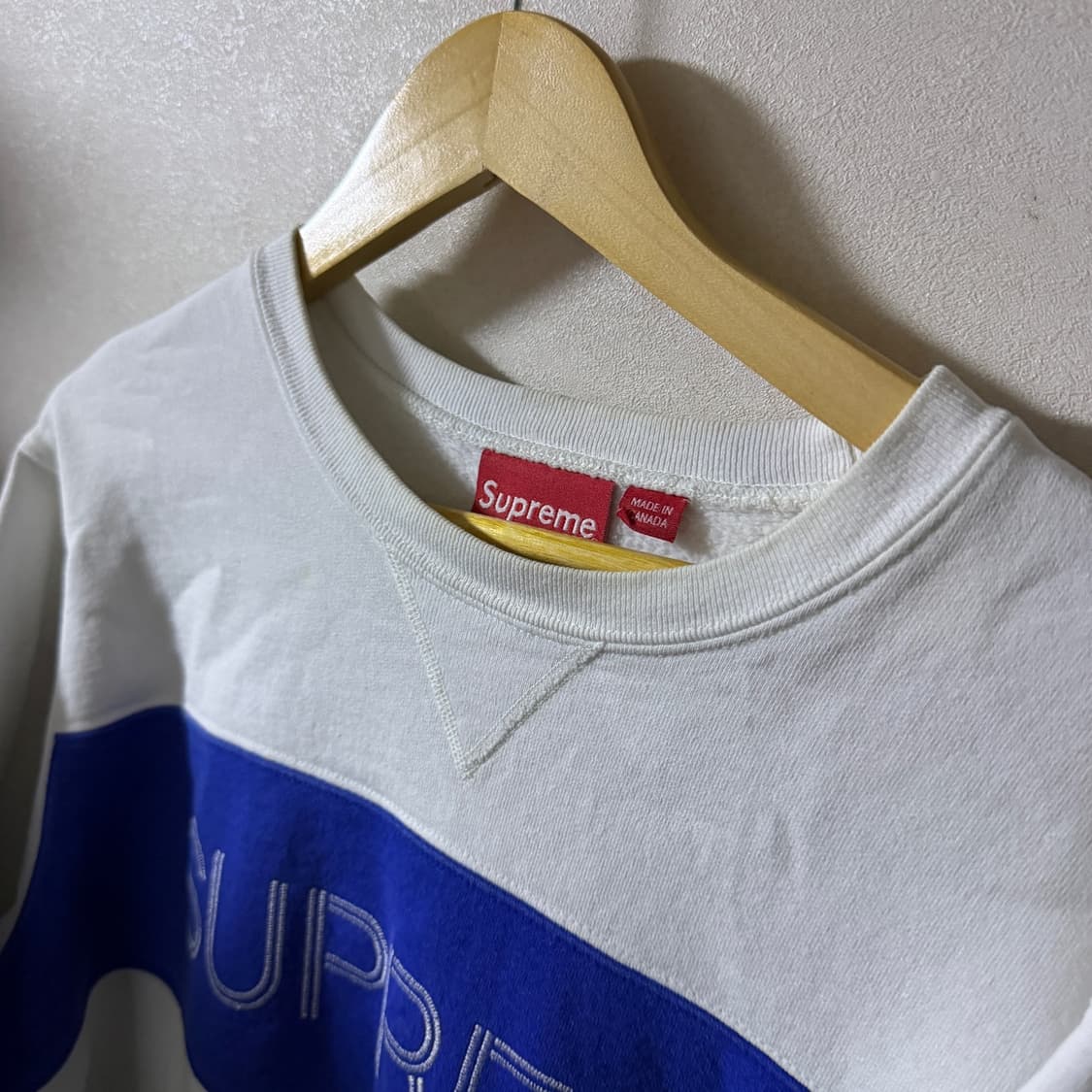 슈프림 지그재그 스티치 맨투맨 L (남성 105정도) 상품이미지10