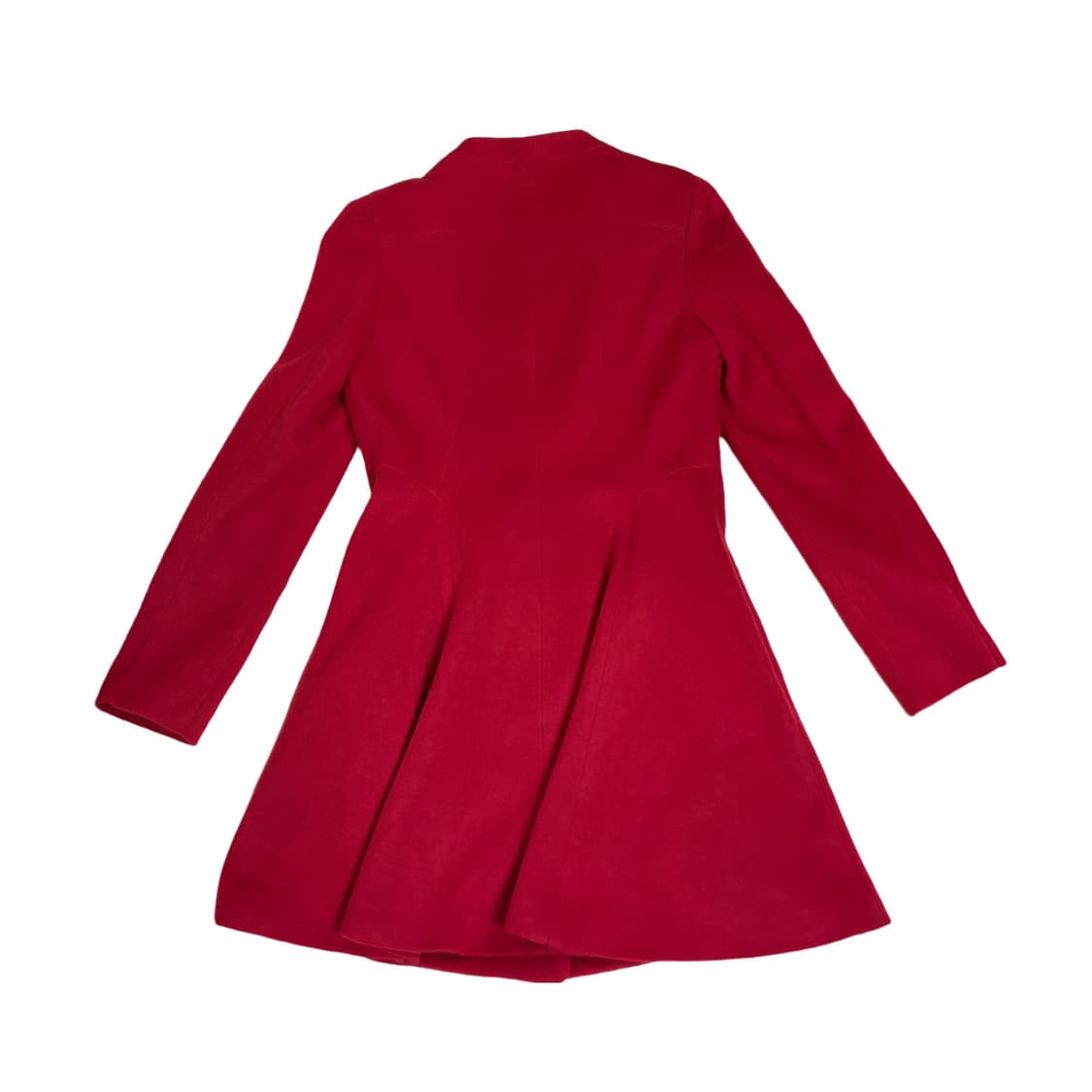 빈티지 클래식 레드 골드 더블 버튼 코트 상품이미지6