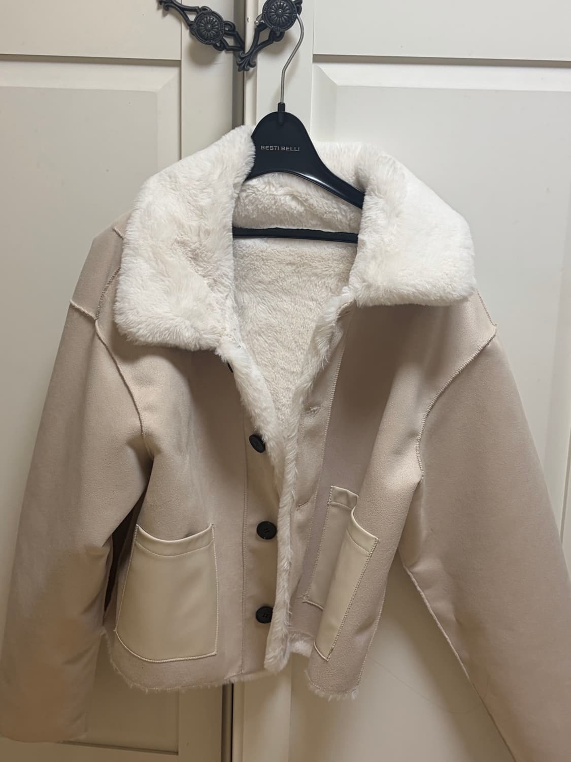 도프셉 리버서블 무스탕 상품이미지2