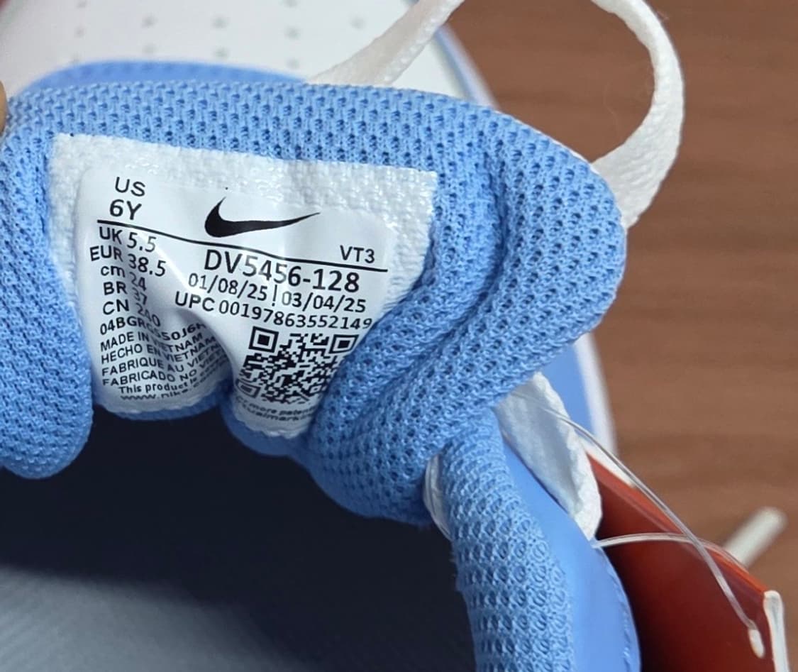 나이키 코트 로우 하늘색/화이트 240mm | 정품 미착용 새상품 풀박스 상품이미지4