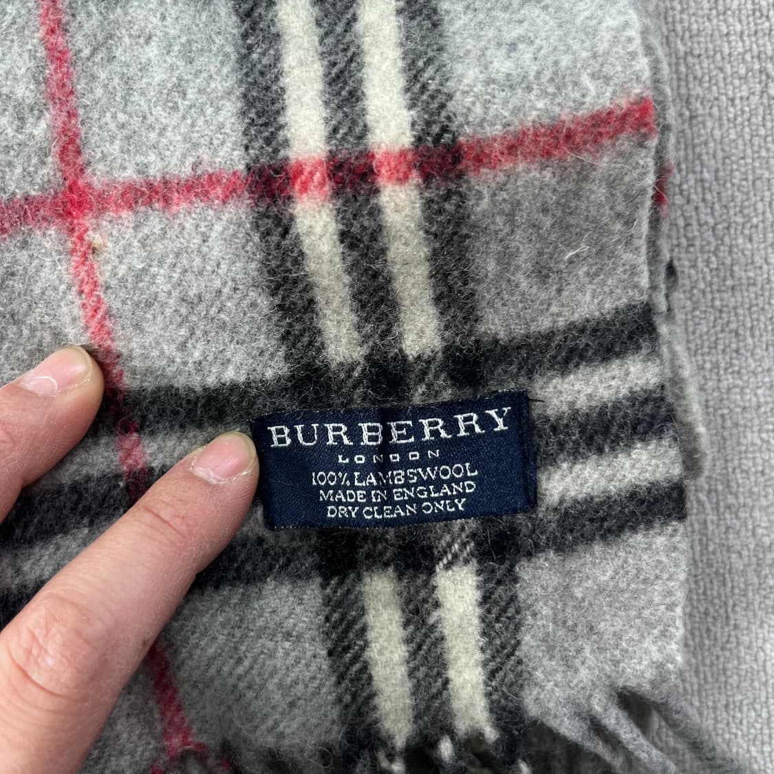 버버리 램스울 노바체크 머플러 상품이미지4