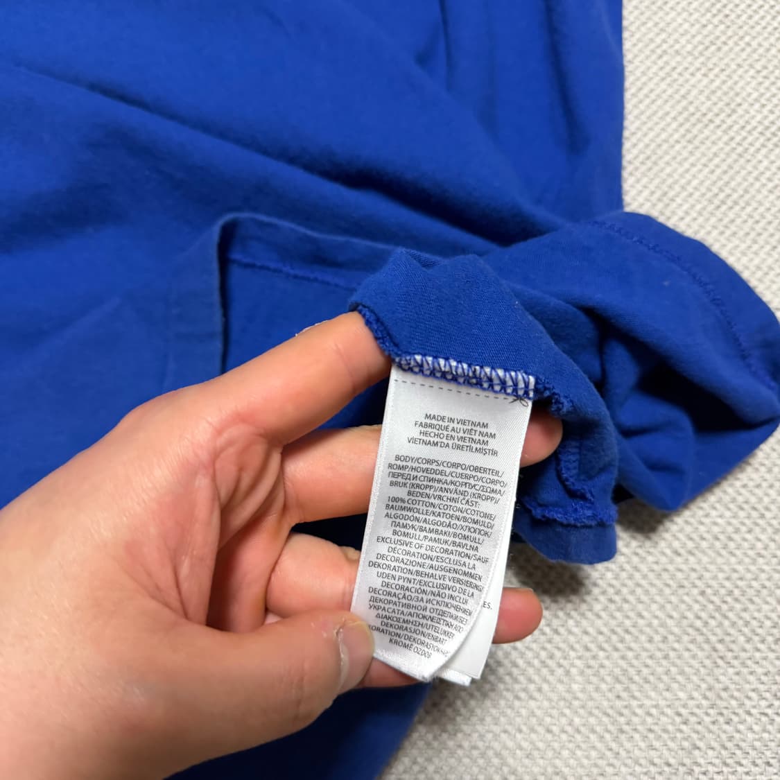 폴로 랄프로렌 로고 반팔티 상품이미지3