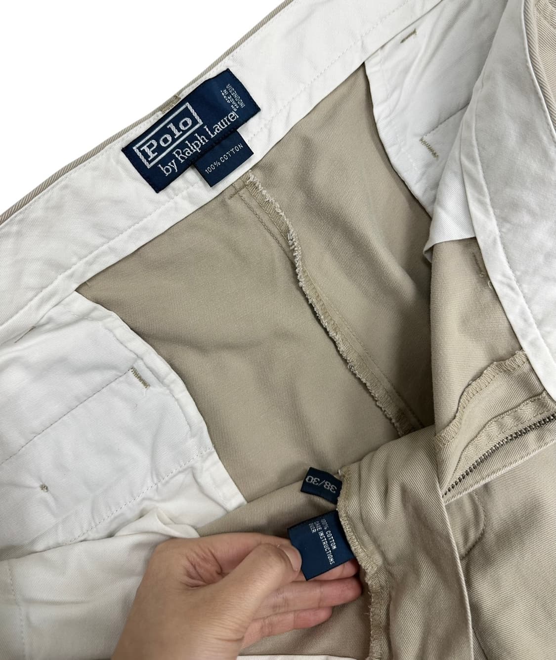 00s 폴로 치노팬츠 아이보리 (38) 상품이미지5