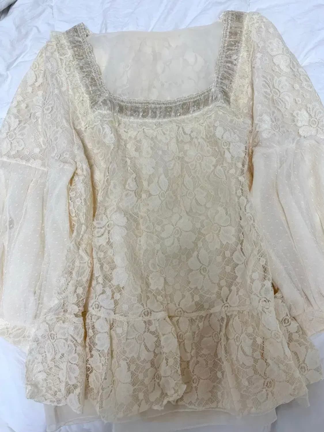 로지타 빈티지 블라우스 로걀탑 고전 히메갸루 하치깔 달천 리즈리사 마즈 상품이미지1