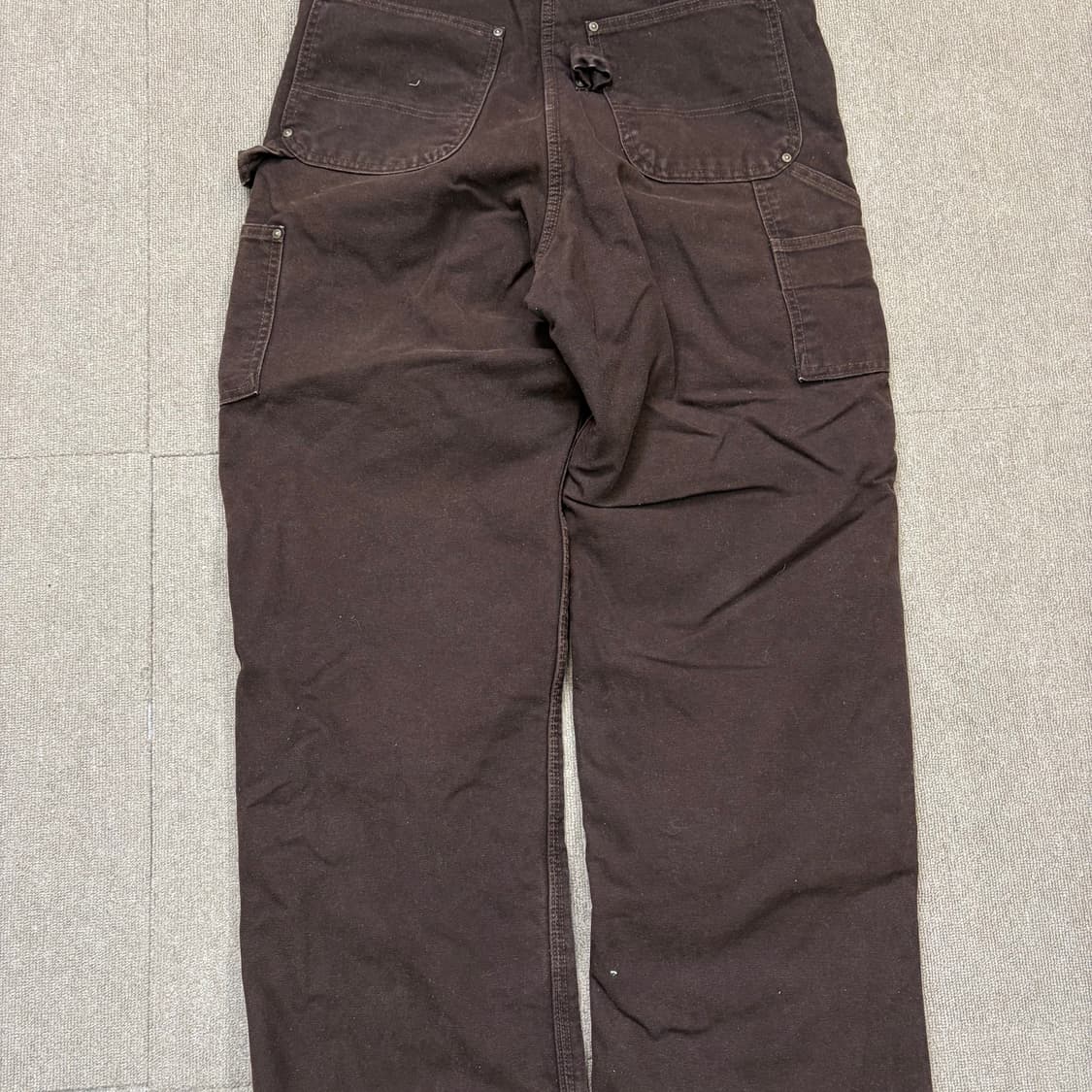 carhartt 칼하트 더블니 퀄팅라이너 오버롤 덕팬츠 누빔 32 상품이미지6