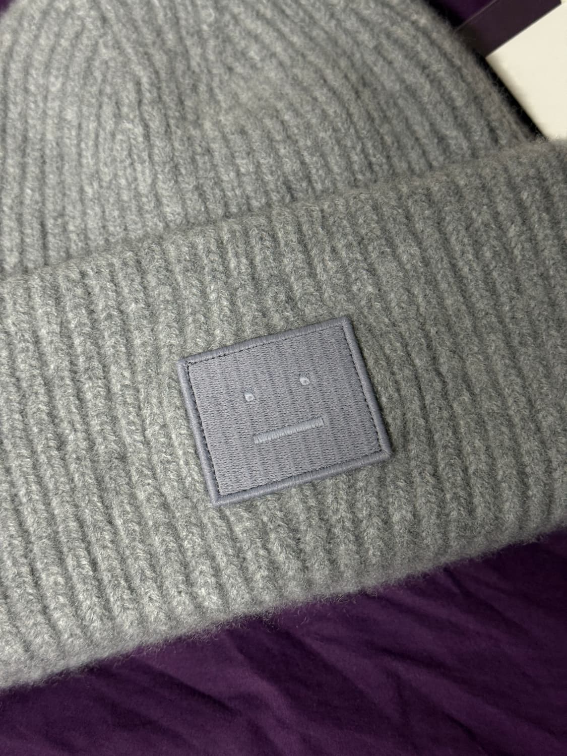 아크네 스튜디오 비니 멜란지그레이 상품이미지2