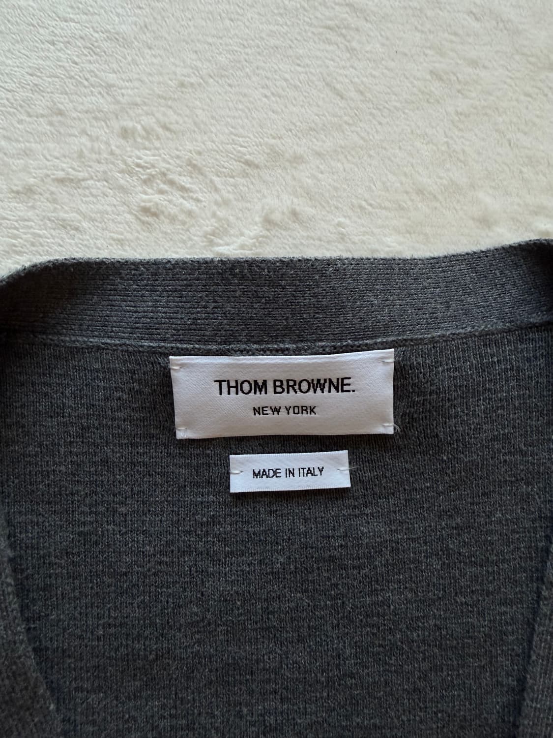 톰브라운 밀라노스티치 가디건 급처 상품이미지2