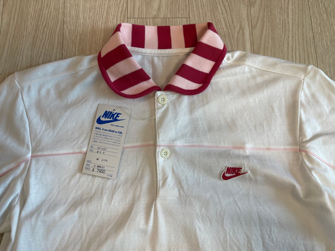 나이키 80s 올드 폴로 피케 티셔츠 NIKE OLD 1984 4번 상품이미지2