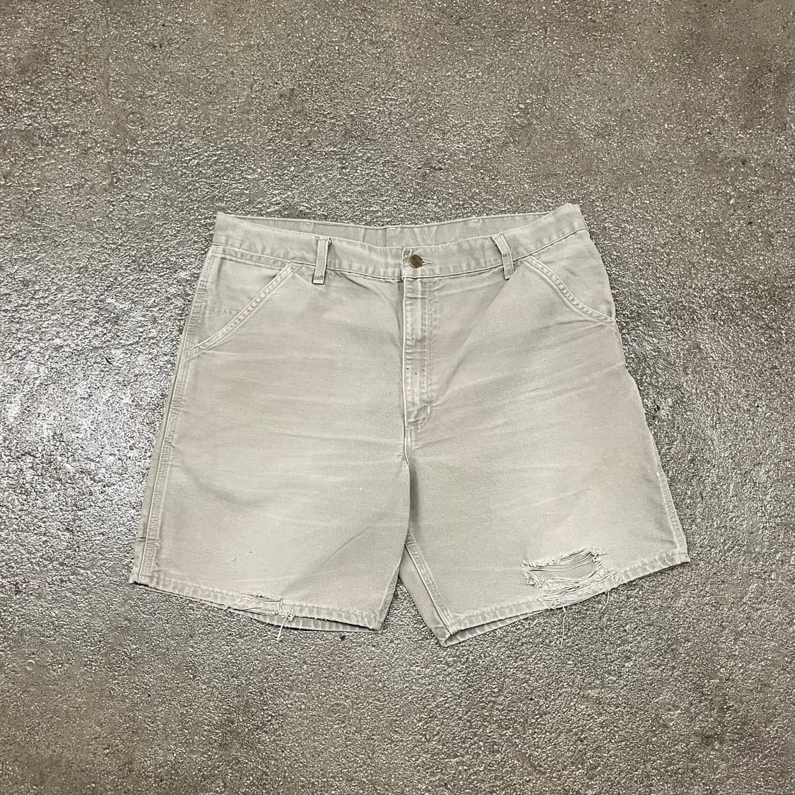 00s Carhartt B24 카펜터 반바지 (36“) 상품이미지2