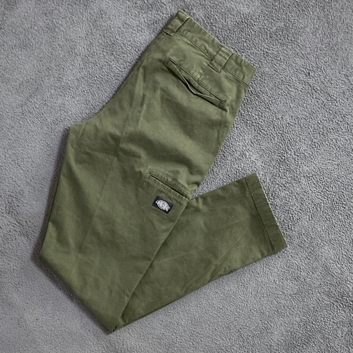 디키즈 더블니 카키 코튼팬츠 32 상품이미지1