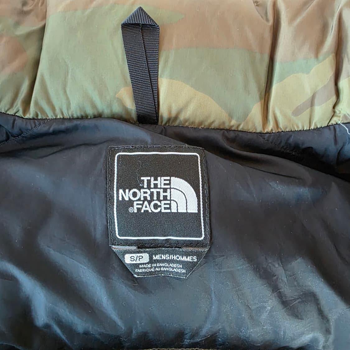 신품급!! 오리지널 일본판 노스페이스 700 눕시 센터로고 카모S(95) 상품이미지6