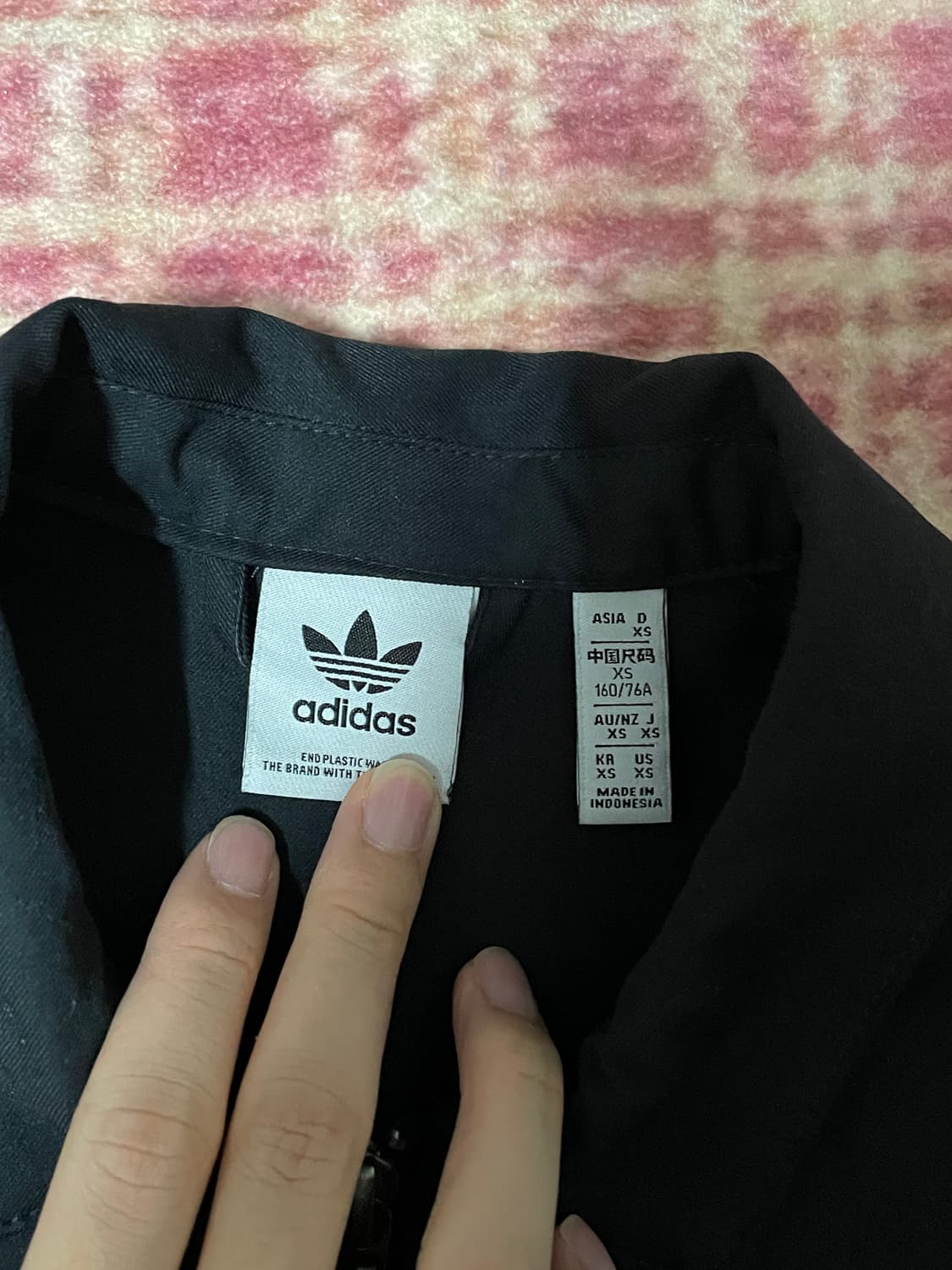 아디다스 오리지널 로고집업 셔츠 원피스 상품이미지3