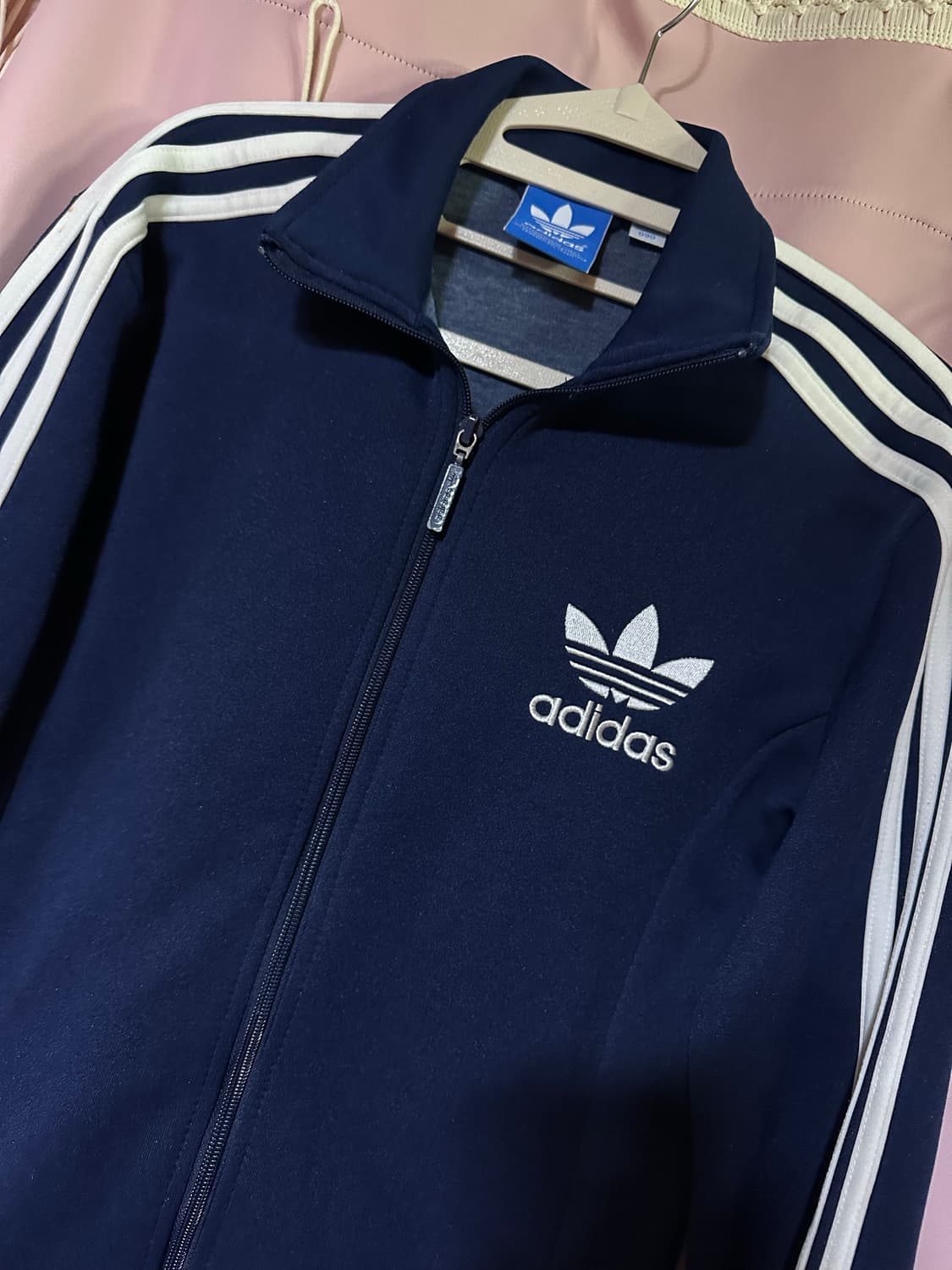 아디다스져지 아디다스 네이비 유로파 트랙탑 아디다스불꽃져지 집업  상품이미지2