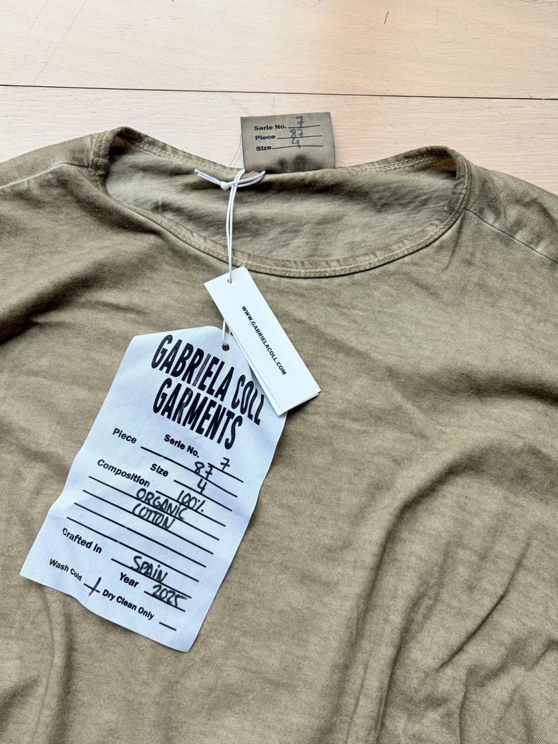 [4] 가브리엘라 콜 가먼츠 no.87 오가닉 코튼 롱슬리브 상품이미지3