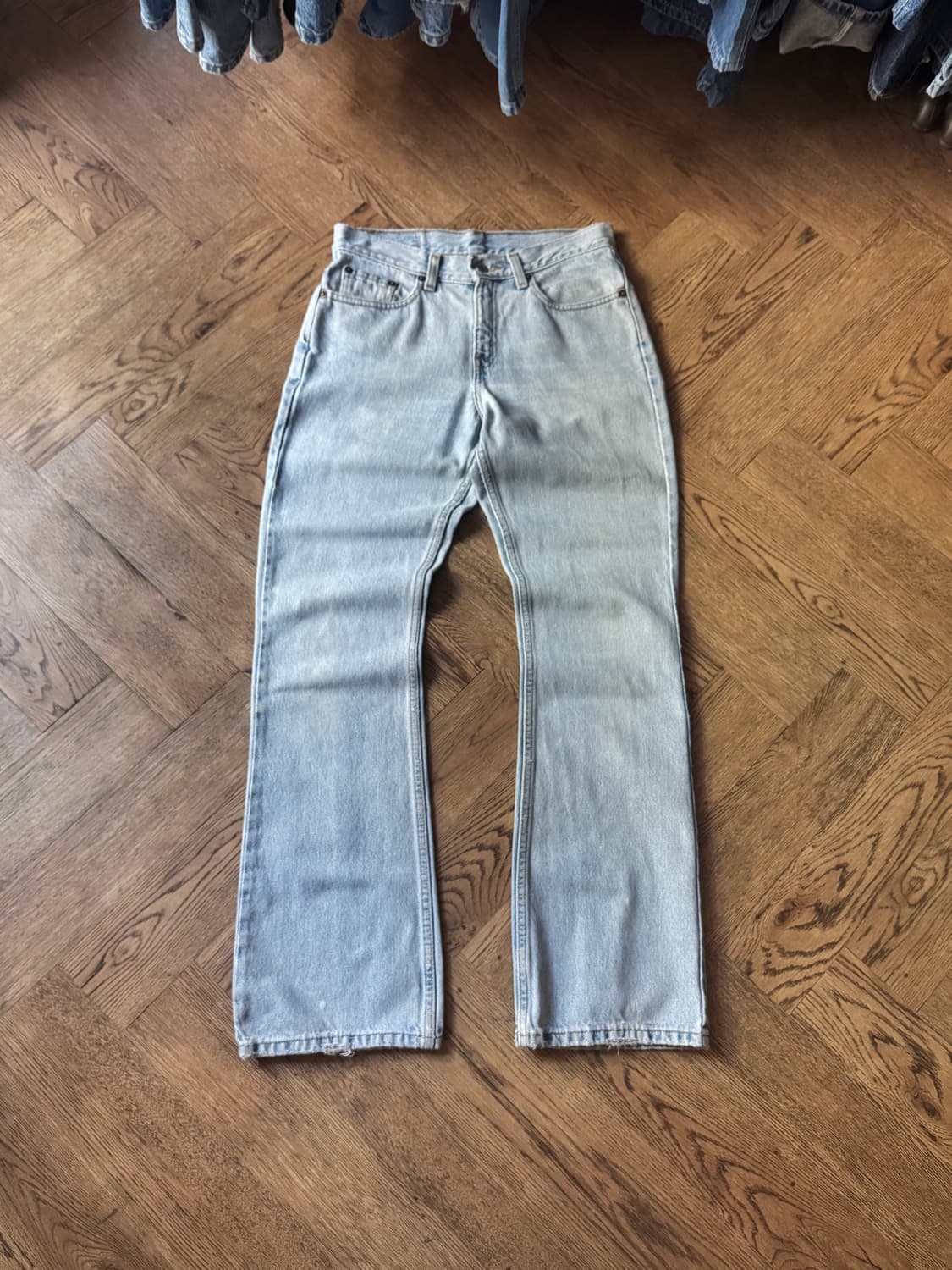 [32]리바이스 517 빈티지 리페어드 라이트블루 플레어진 F58 상품이미지2