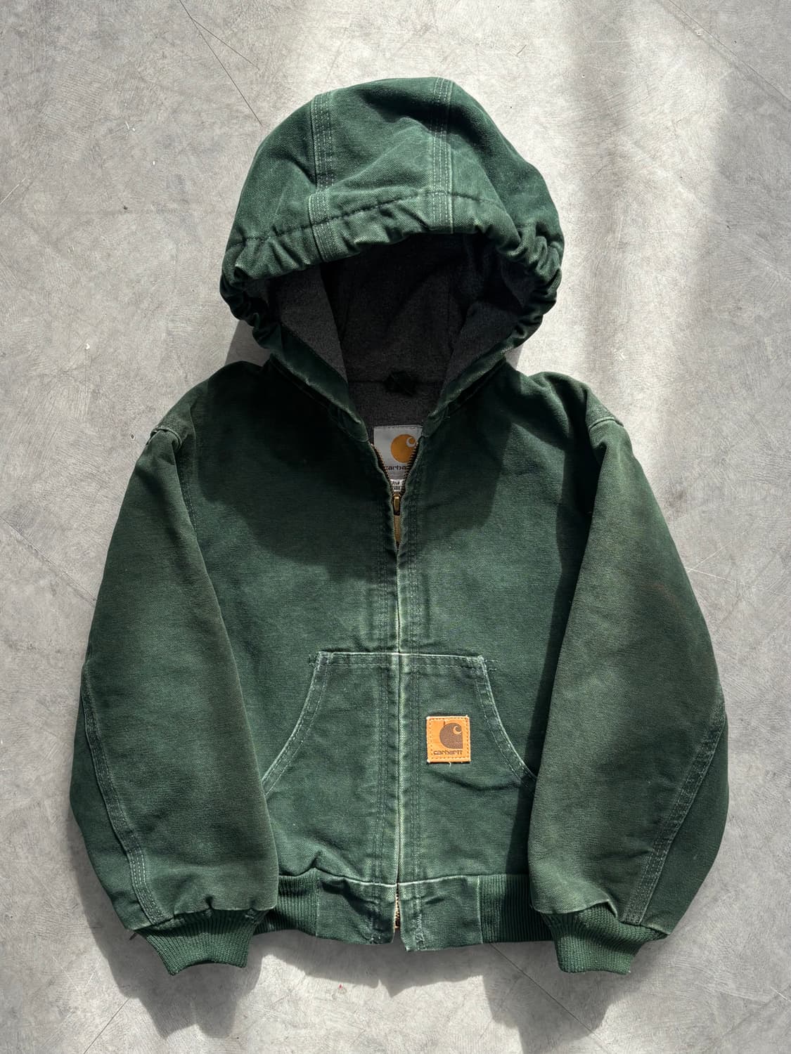 Carhartt 칼하트 딥그린 액티브 워크 자켓 (키즈) 상품이미지1