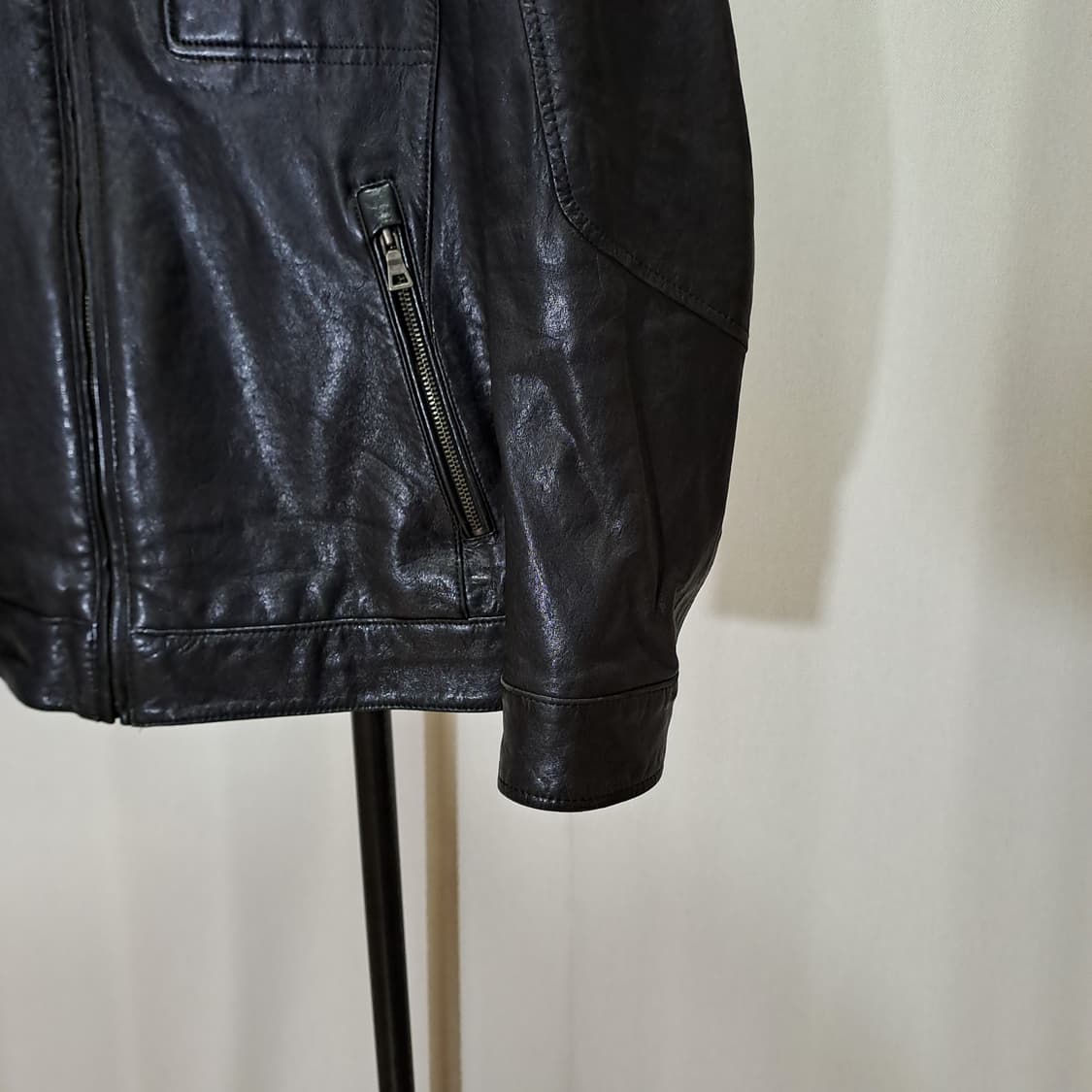 (택포) 까르뜨블랑슈 베지터블 양가죽자켓 95 B508 상품이미지4