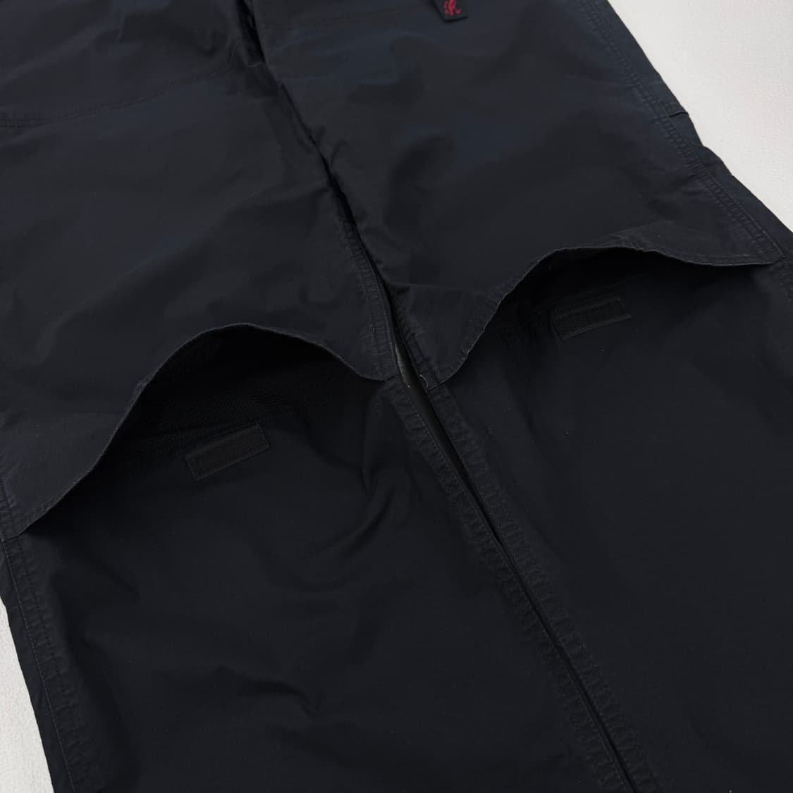 그라미치 더블니 코튼 벨티드 팬츠 블랙 상품이미지5