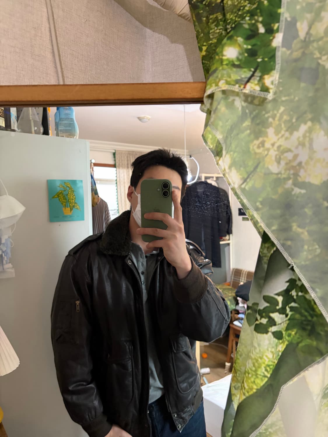 105)카우하이드 플라이트 자켓(g-1, b-15) 상품이미지3