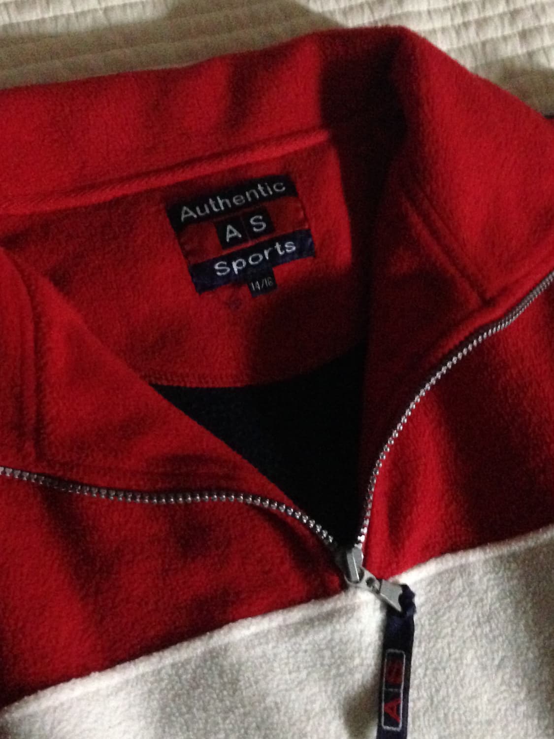 빈티지 반집업 후리스 맨투맨  상품이미지2