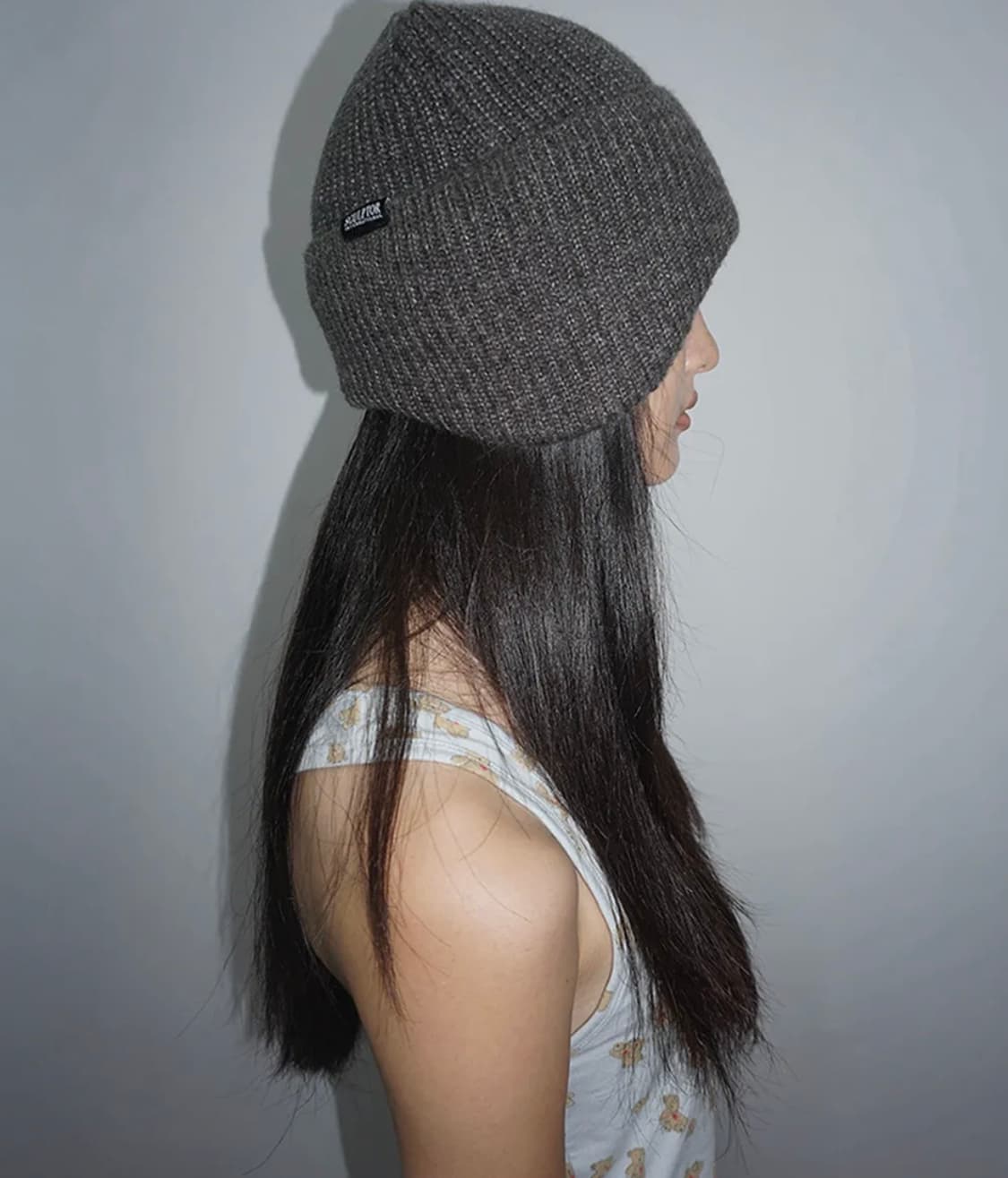 스컬프터 Cozy Earflap Beanie Charcoal 상품이미지2