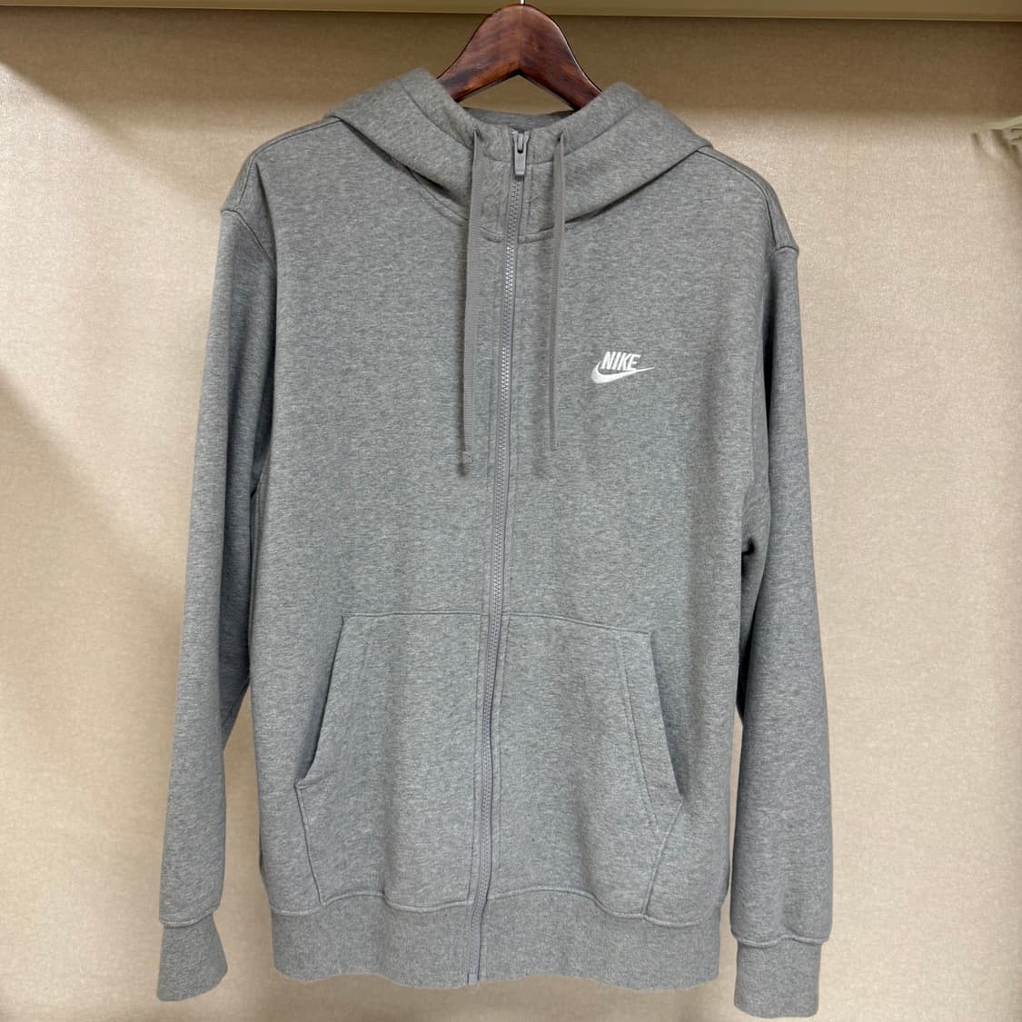 나이키 기모 후드집업 L 상품이미지1