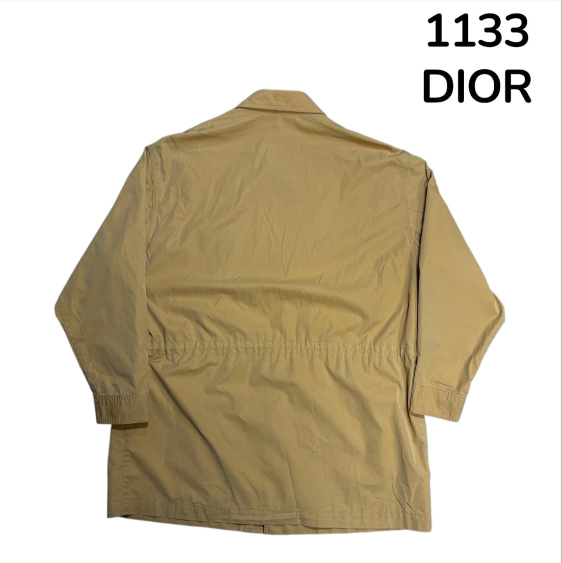 디올 아카이브 블루종 옐로우 자켓 L 상품이미지3