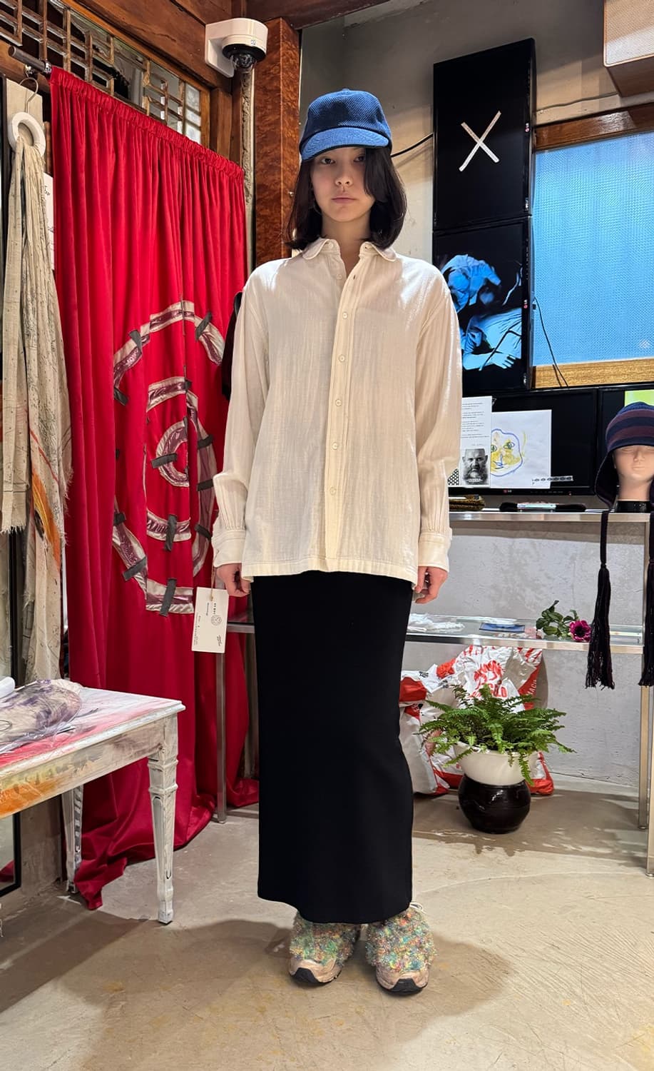 Porter classic 클래식 코튼 셔츠 상품이미지4