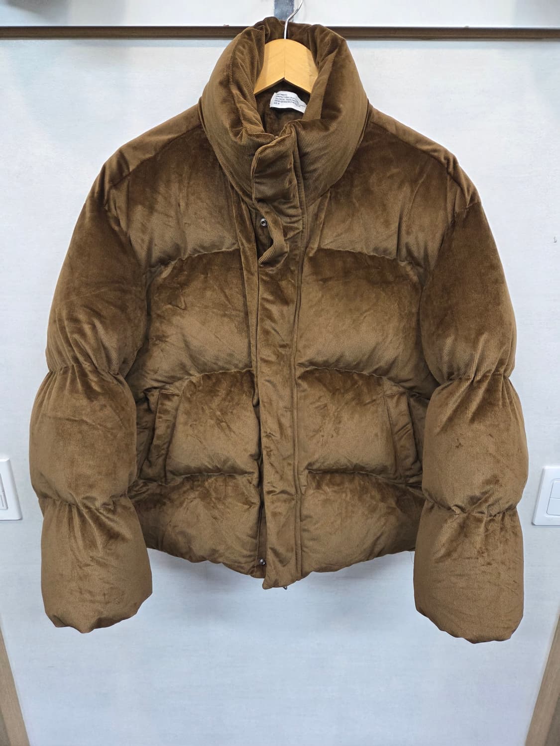 파르티멘토 3m 신슐레이트 코듀로이 패딩 m 상품이미지1