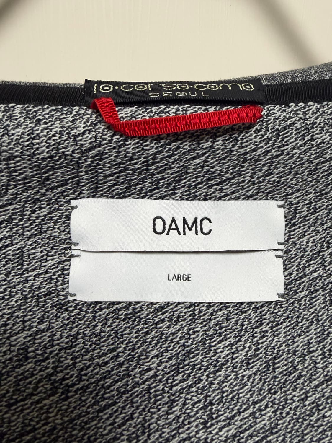 OAMC Slashed Hoodie L 상품이미지3