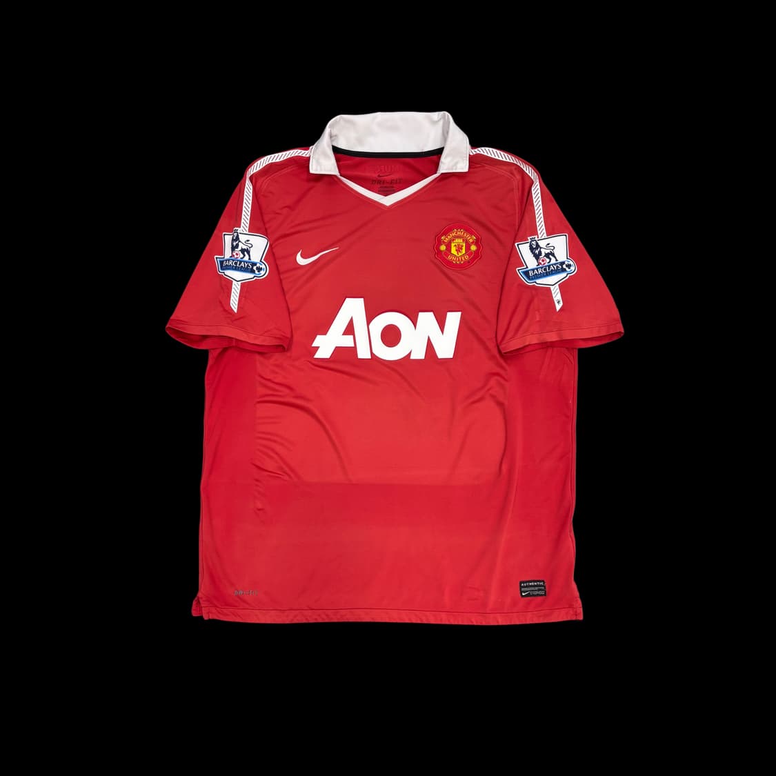 XL 나이키 10 11 맨체스터 유나이티드 맨유 홈 박지성 유니폼 상품이미지2