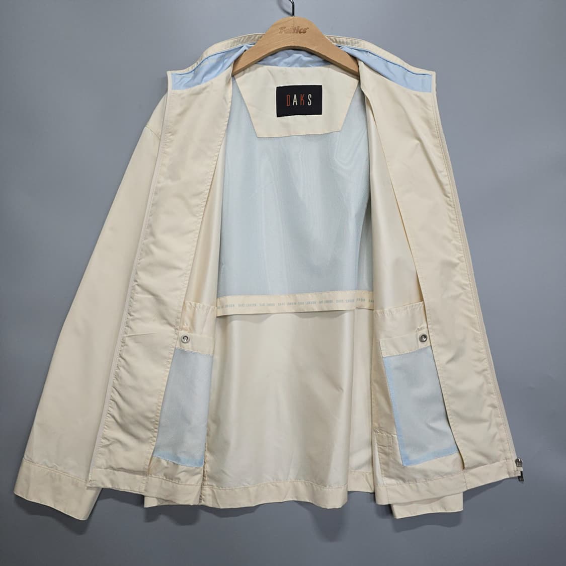 닥스(DAKS) 로고 집업 바람막이 자켓 100 상품이미지5