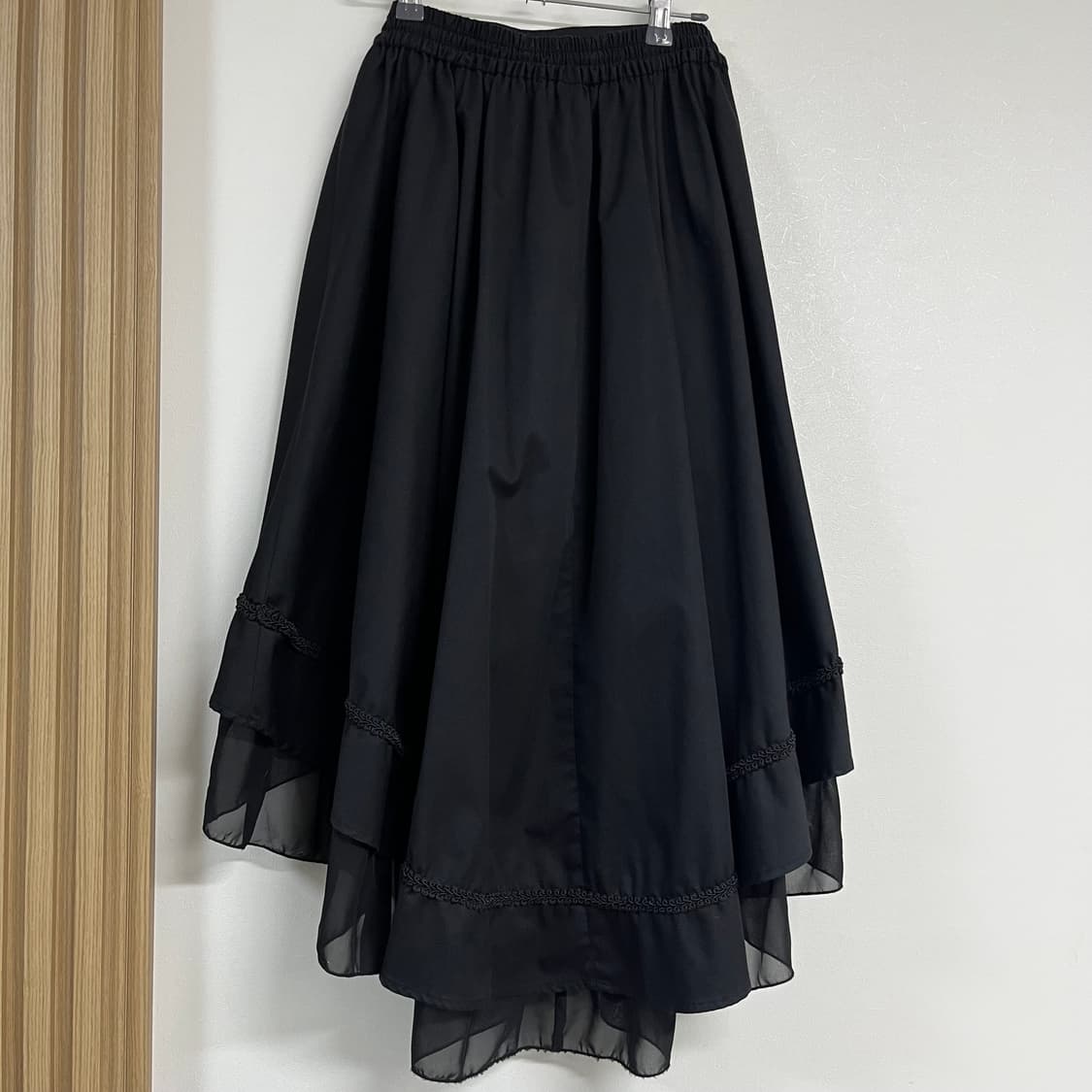 엑시즈팜 언발 롱스커트 상품이미지2