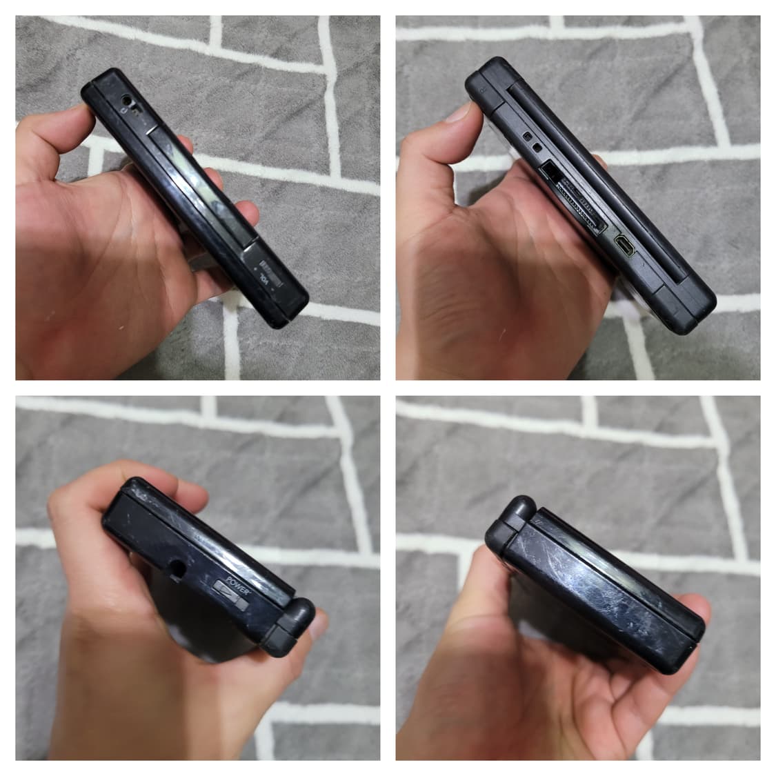 검정색 닌텐도 DS Lite 부품용 상품이미지3